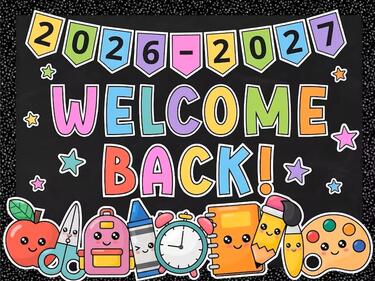 Welcome back